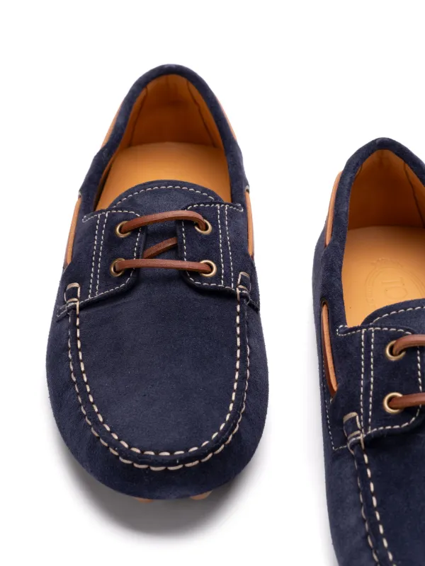 Tod's Gommino Bubble ローファー | ブルー | FARFETCH JP