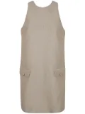 TWINSET broacde jacquard mini dress - Neutrals