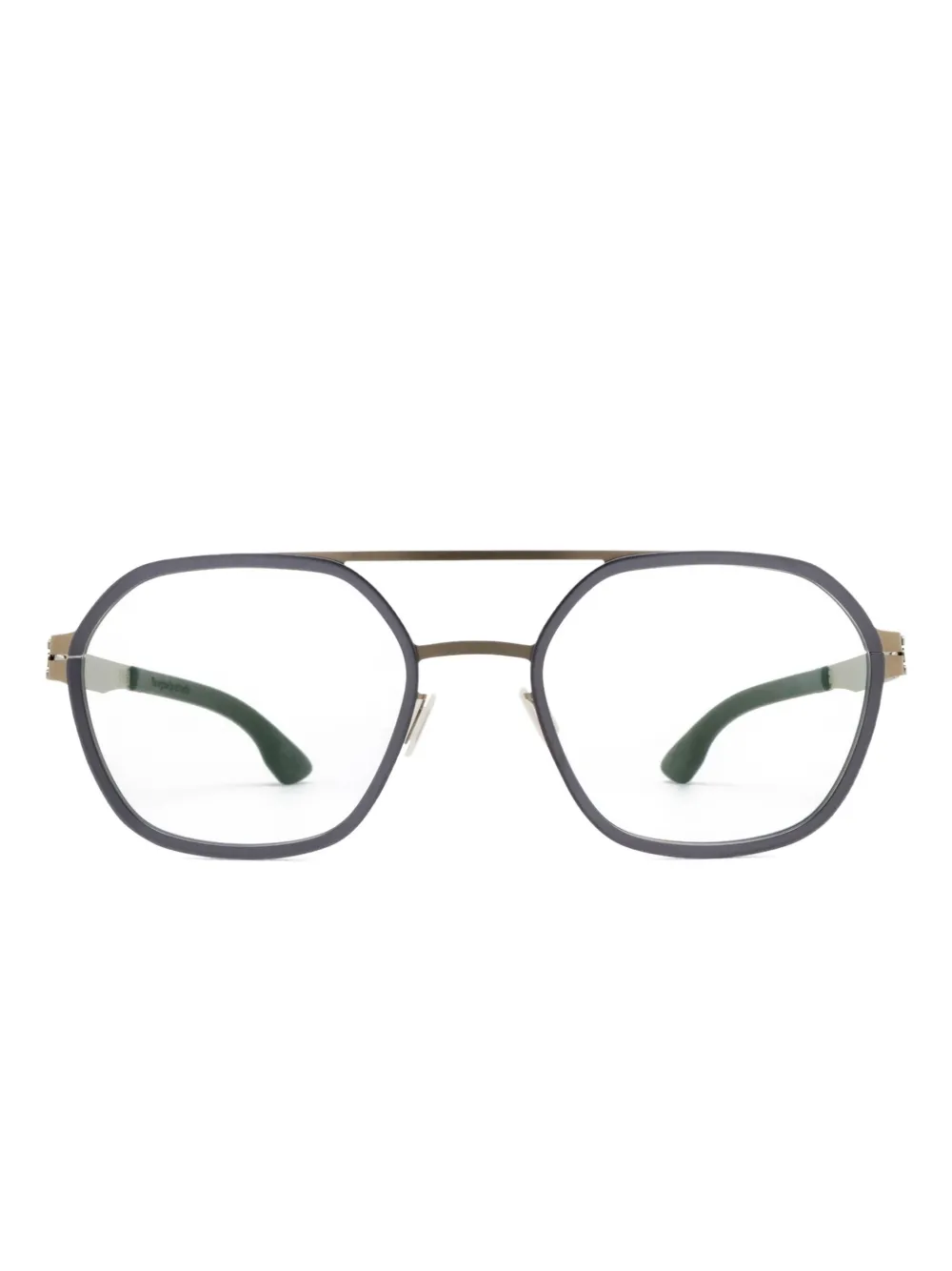 Ic! Berlin lunettes de vue géométriques Cerium | gris | Image 1