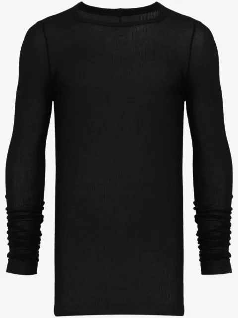 Rick Owens ribbed T-shirt