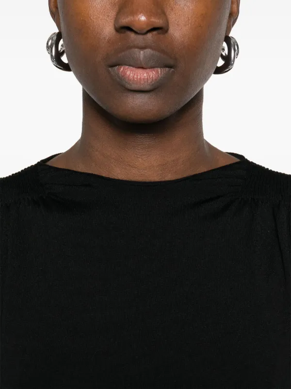Alexander Wang Ruched Top | Black | FARFETCH