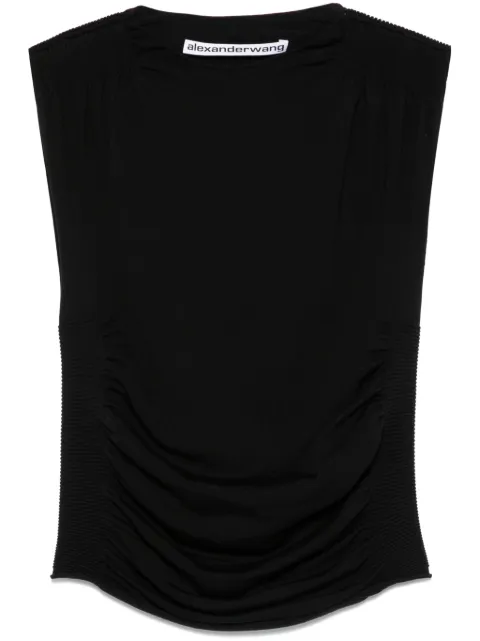 Alexander Wang top fruncido