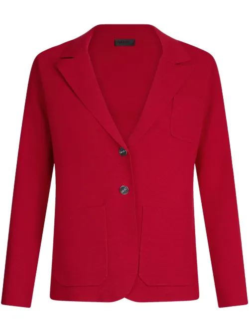 LIU JO blazer en maille - Rouge - LIU JO - Modalova