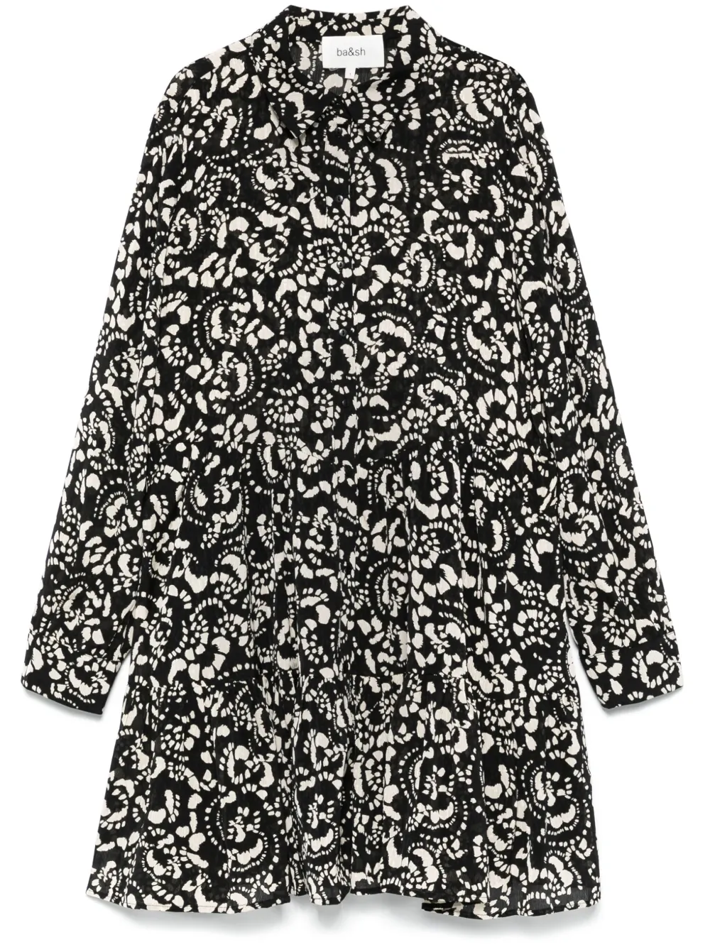 Ba&Sh Abito corto Eflava - Nero