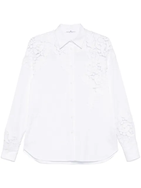 Ermanno Scervino floral-appliqué shirt