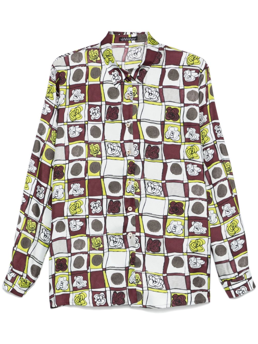 LAURA-URBINATI graphic-print shirt