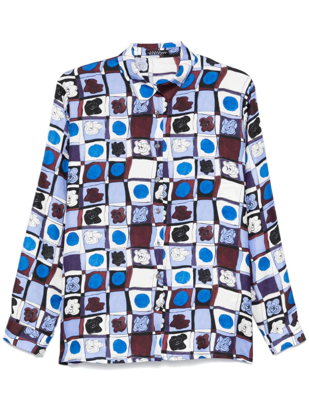 LAURA-URBINATI graphic-print shirt