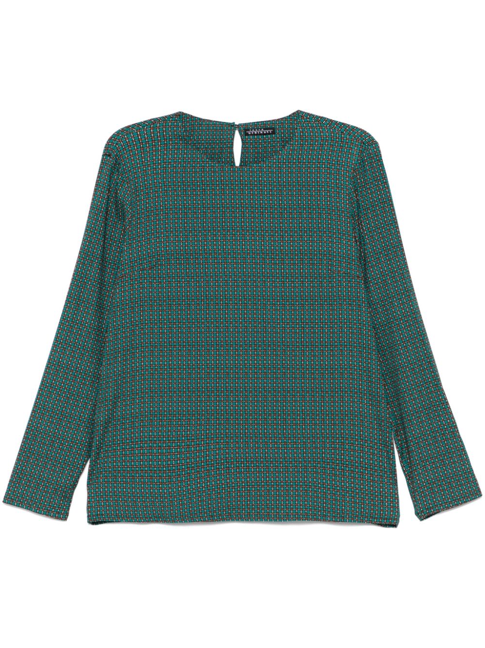 LAURA-URBINATI geometric-print blouse