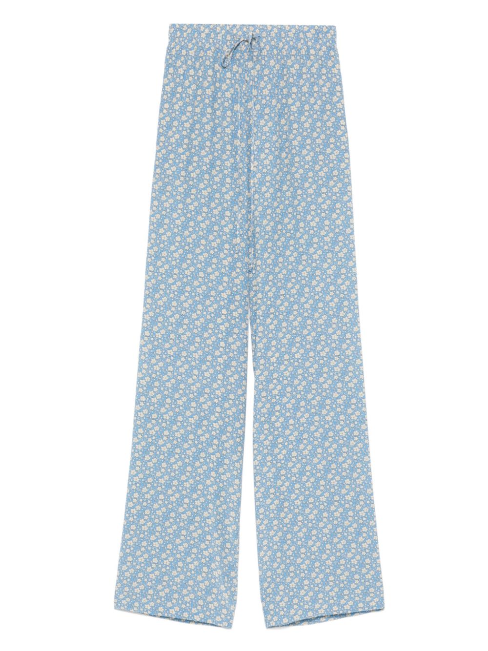 Ermanno Scervino floral-print pyjama pants - Blue