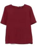 LAURA-URBINATI short-sleeve top - Red