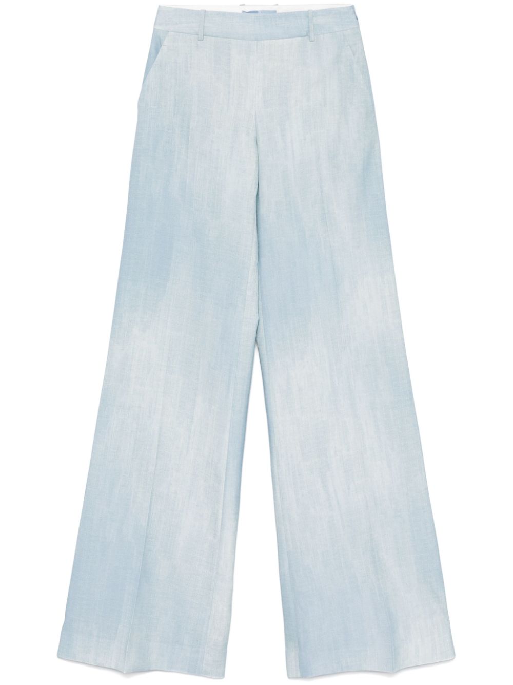 Ermanno Scervino twill trousers - Blue