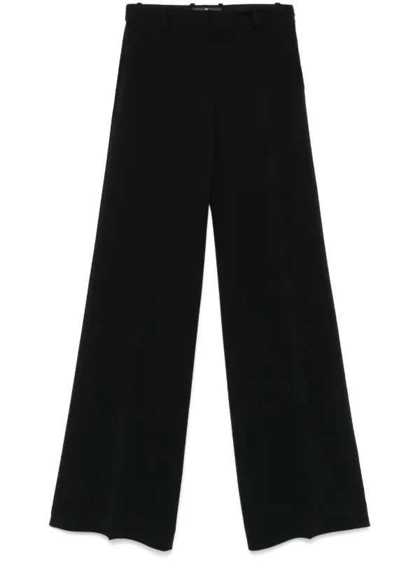 パンツ ERMANNO SCERVINO PANTS (D466P308USZ S4634) Palazzo trousers with pinstripe print - Ermanno Scervino