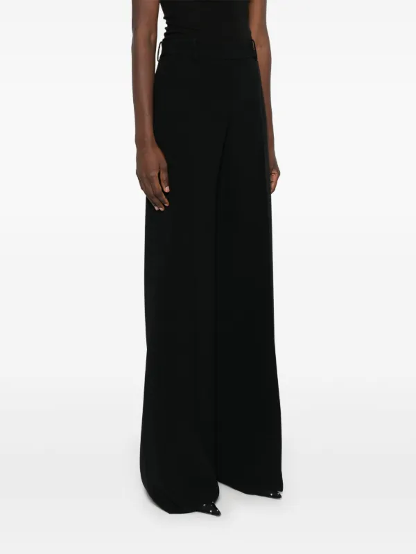 Ermanno Scervino Cady Trousers | Black | FARFETCH JO