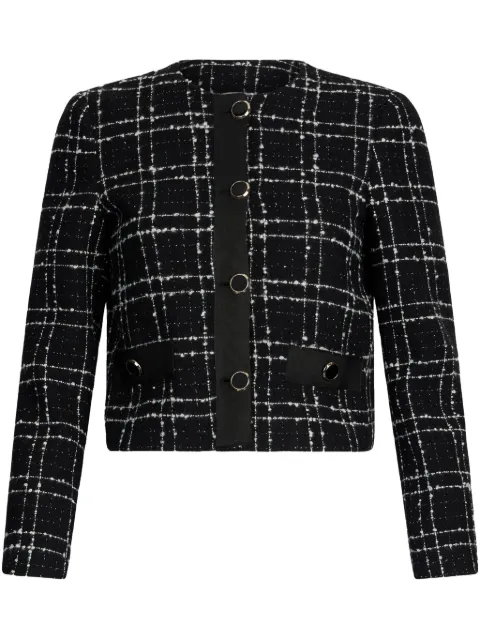 LIU JO bouclé cropped jacket