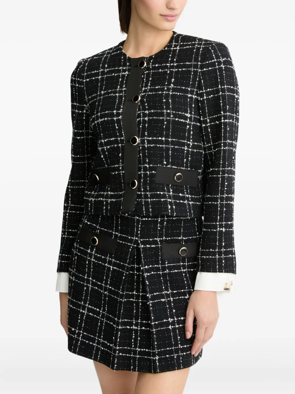 LIU JO bouclé cropped jacket | Cropped Jackets | Image 2