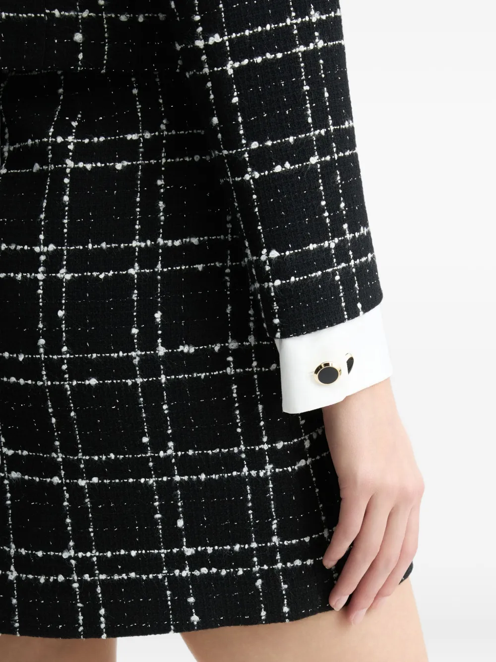 LIU JO Bouclé cropped jack Zwart