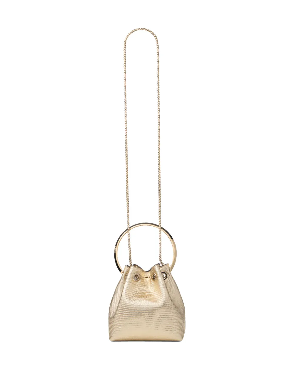 Jimmy Choo Bon Bon bucket-tas - Goud