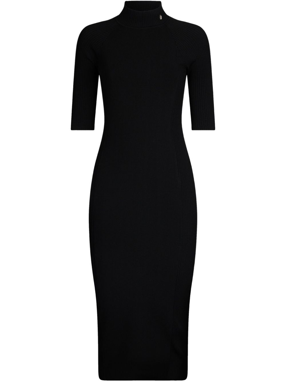 LIU JO cut-out knitted dress - Black