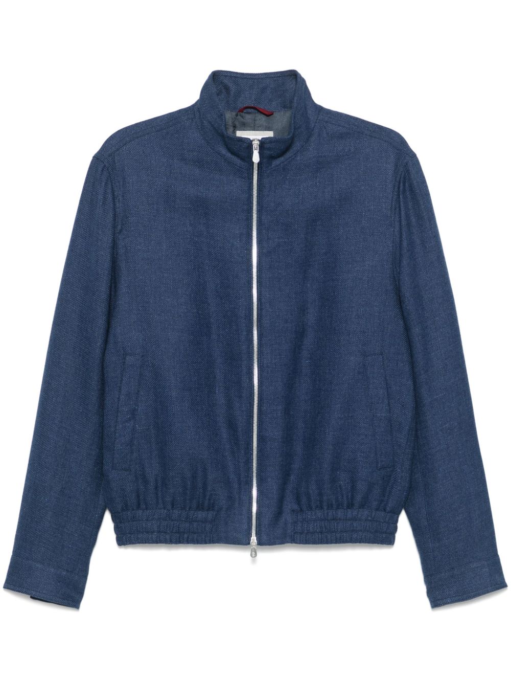 Brunello Cucinelli twill jacket - Blue