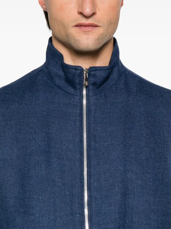 Brunello Cucinelli ツイル ジャケット | ブルー | FARFETCH JP