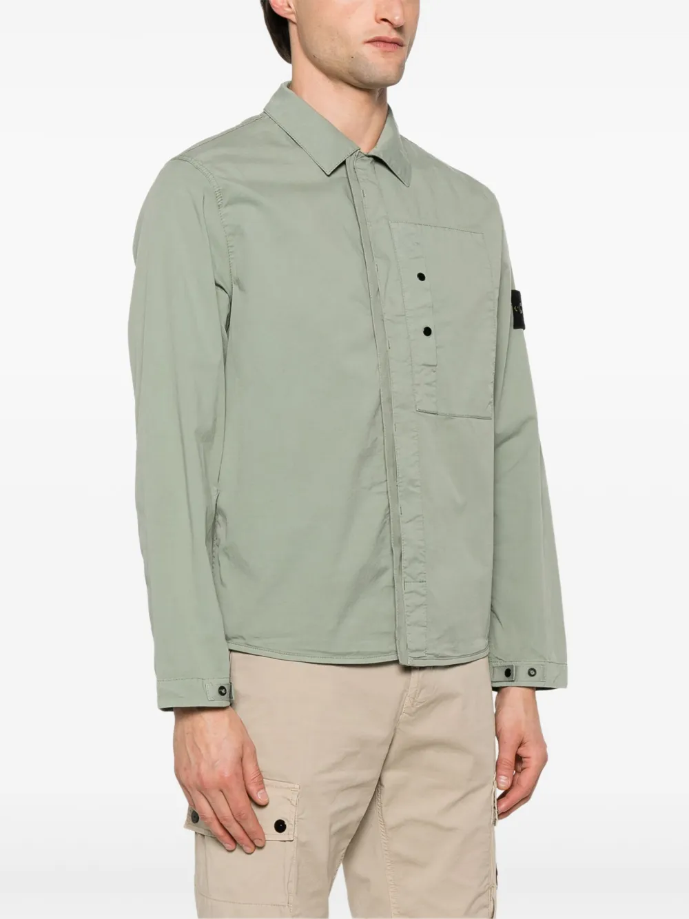 Stone Island Compass-badge Jacket | Green | FARFETCH Stone Island Compass-badge Jacket | Green | FARFETCH