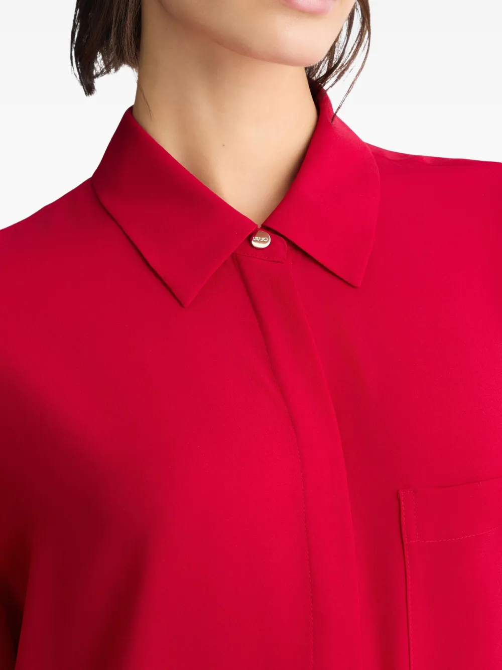 Liu •jo Red Shirt In Red