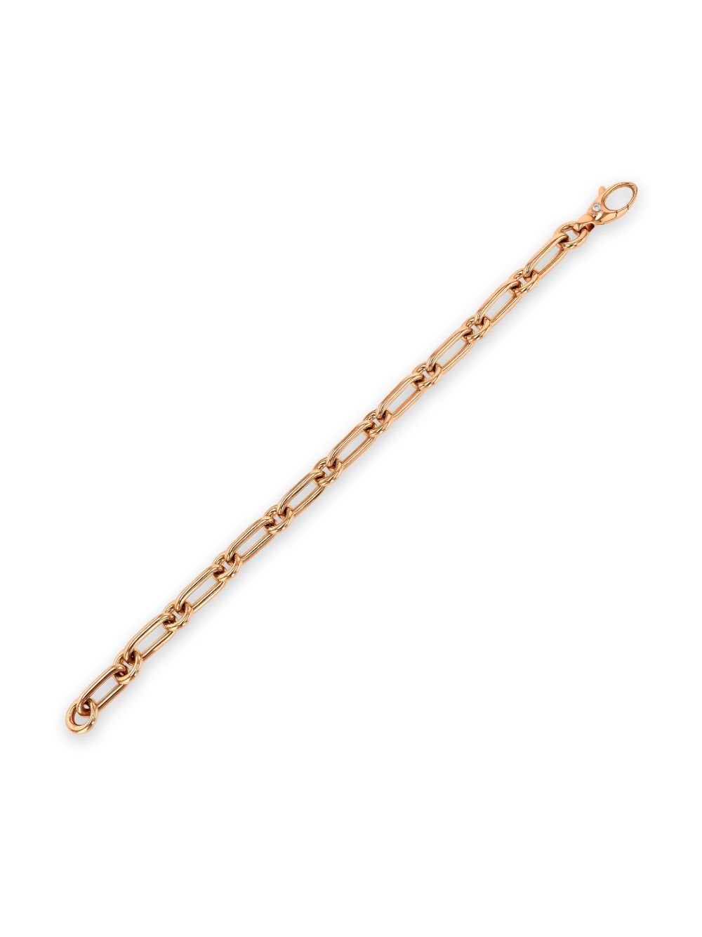 Pragnell 18kt roségouden Havana armband met diamant