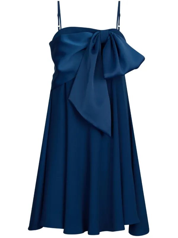 navy blue dress for baby girl Midnight Sun Asymmetrical Strap Maxi Dress Blue main image 0