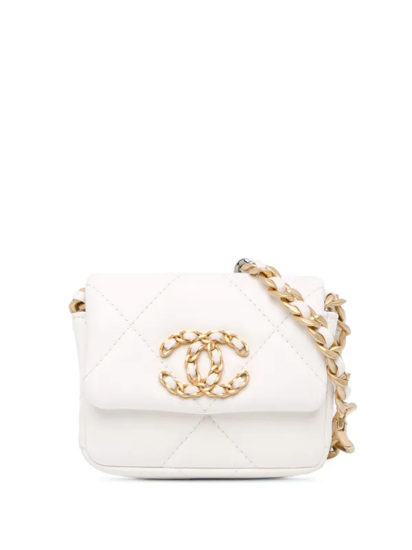 Chanel 19 flap coin purse discount
