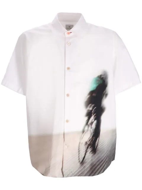 PS Paul Smith Cyclist Silhouette shirt
