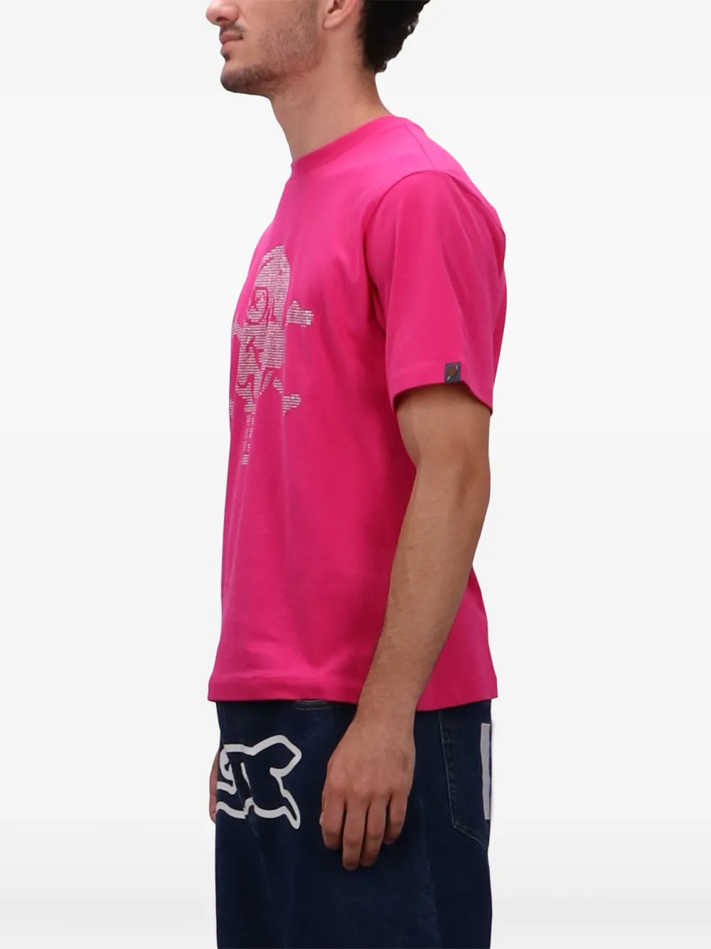 ICECREAM RHINESTONE CONES & BONES T-SHIRT