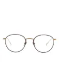 Lunor round-frame glasses - Brown