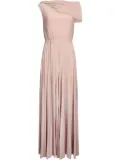 LIU JO one-shoulder jersey jumpsuit - Pink