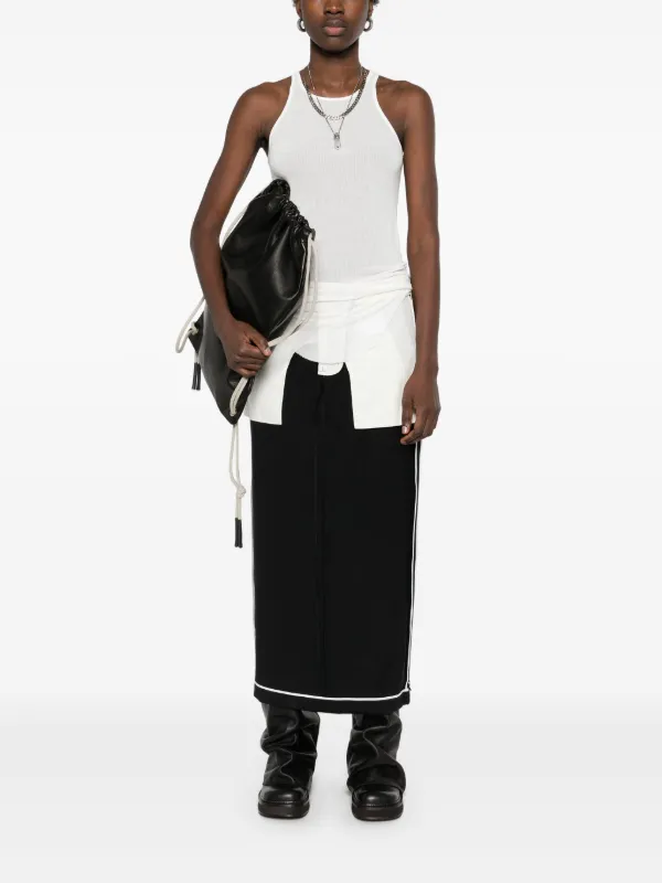 【5日迄のお値下げです】Rick Owens RIB TANK Rick Owens リックオウエンス タンクトップ BASIC RIB TANK
