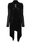 Rick Owens medium wrap cardigan - Black