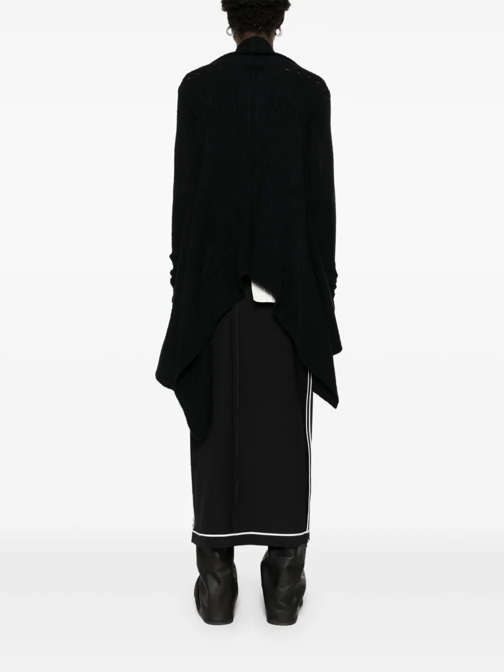 Rick Owens Wikkelvest Zwart