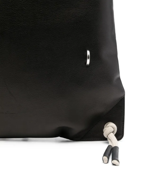 rick owens bucket leather bag 黒 Rick Owens Leather Bucket Bag women - Glamood Outlet