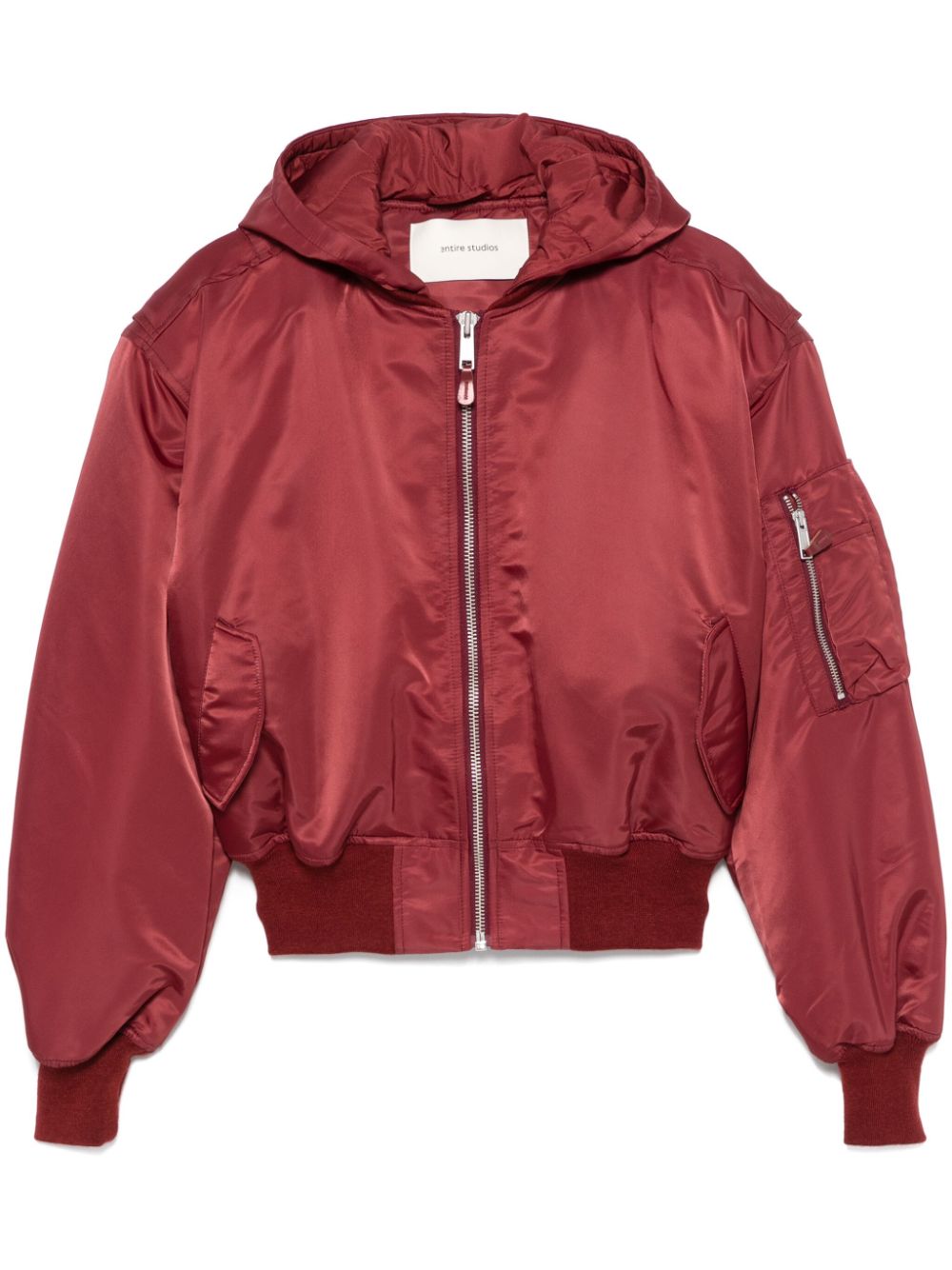 ENTIRE STUDIOS Broad bomber jacket - Red