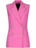 LIU JO double-breasted waistcoat - Pink