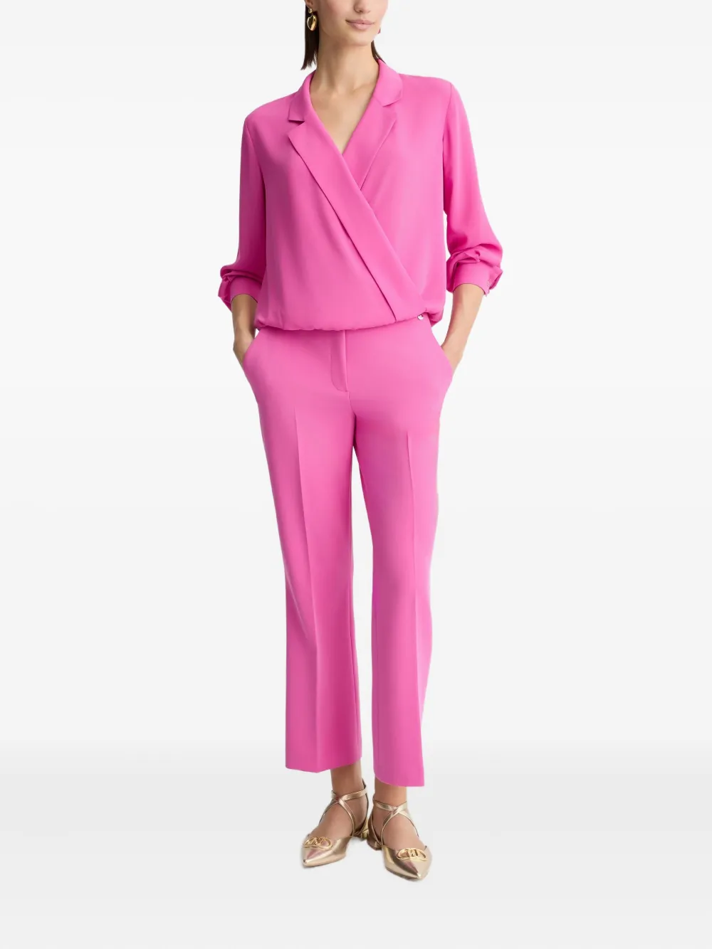LIU JO Georgette blouse Roze