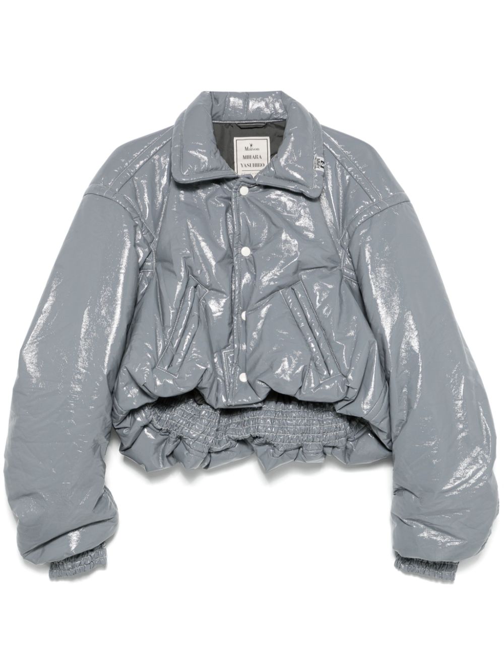 Enamel puffer jacket