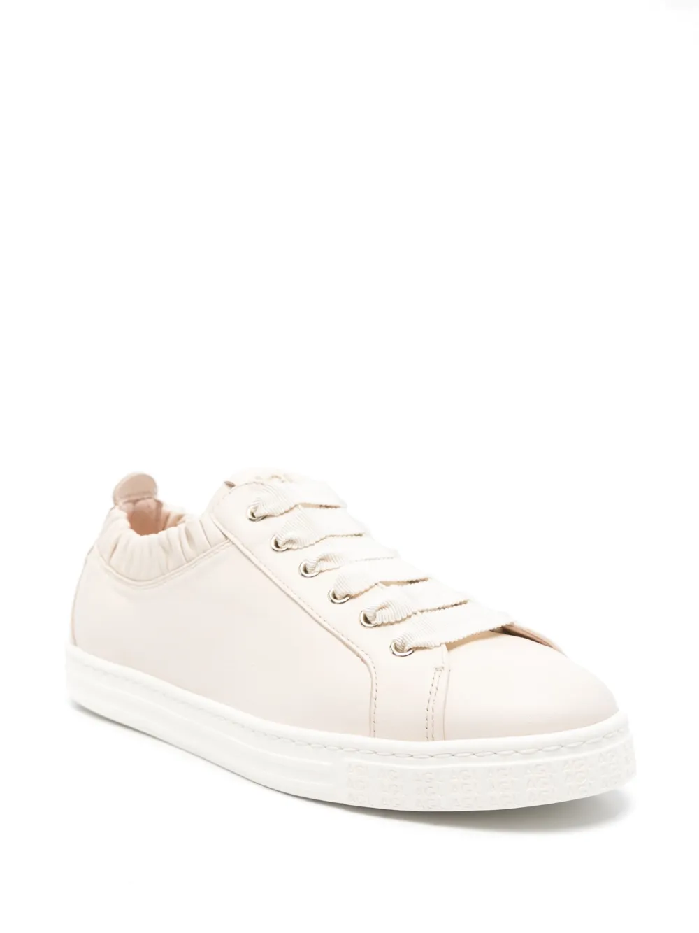 AGL leather sneakers Neutrals