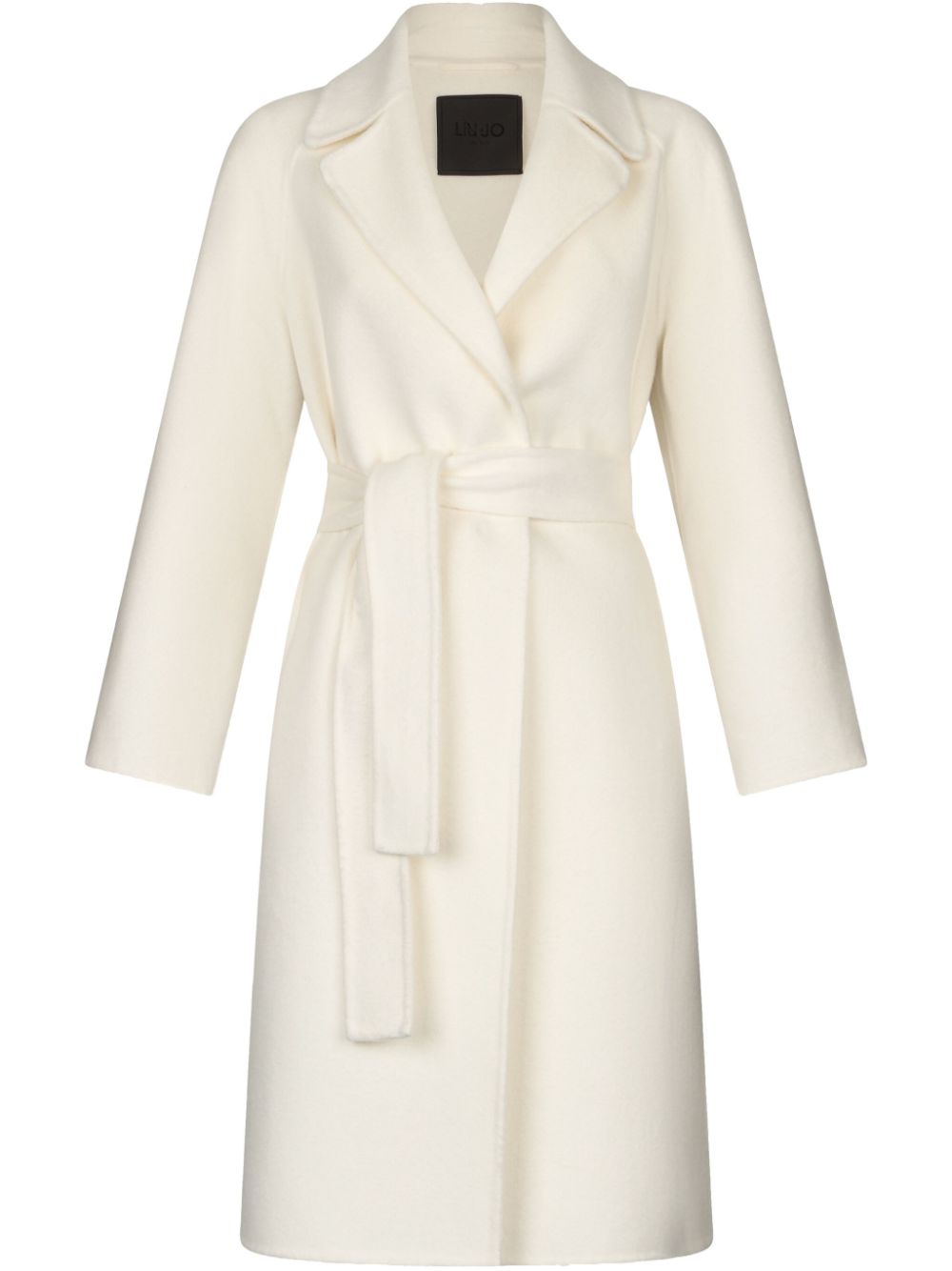 LIU JO felted coat - White