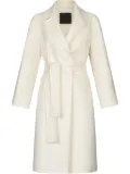 LIU JO felted coat - White