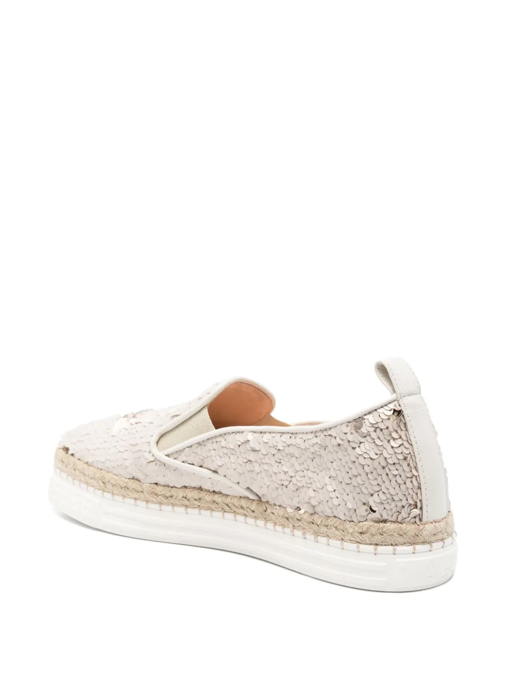 AGL sequined sneakers Neutrals