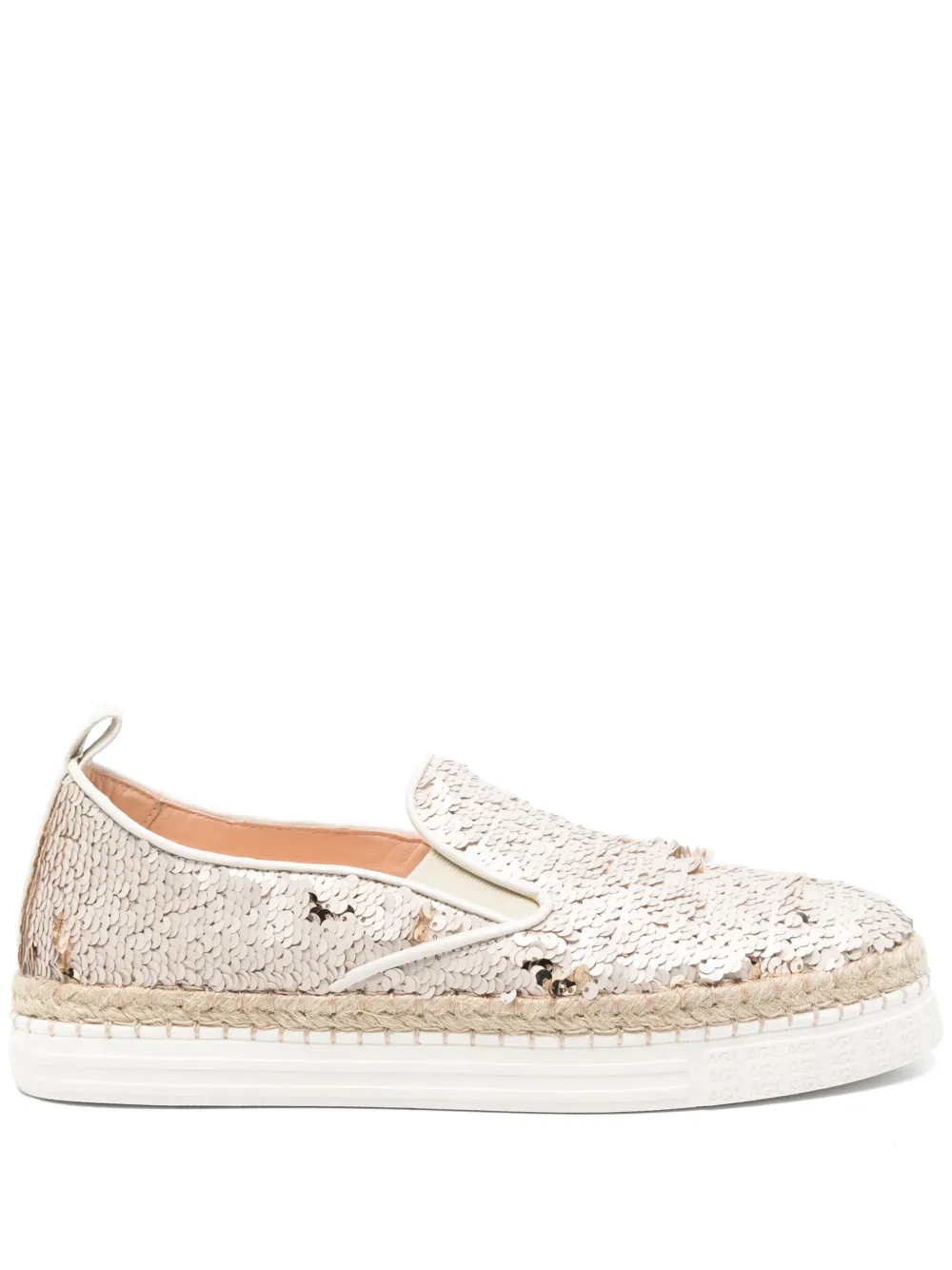 AGL sequined sneakers Neutrals