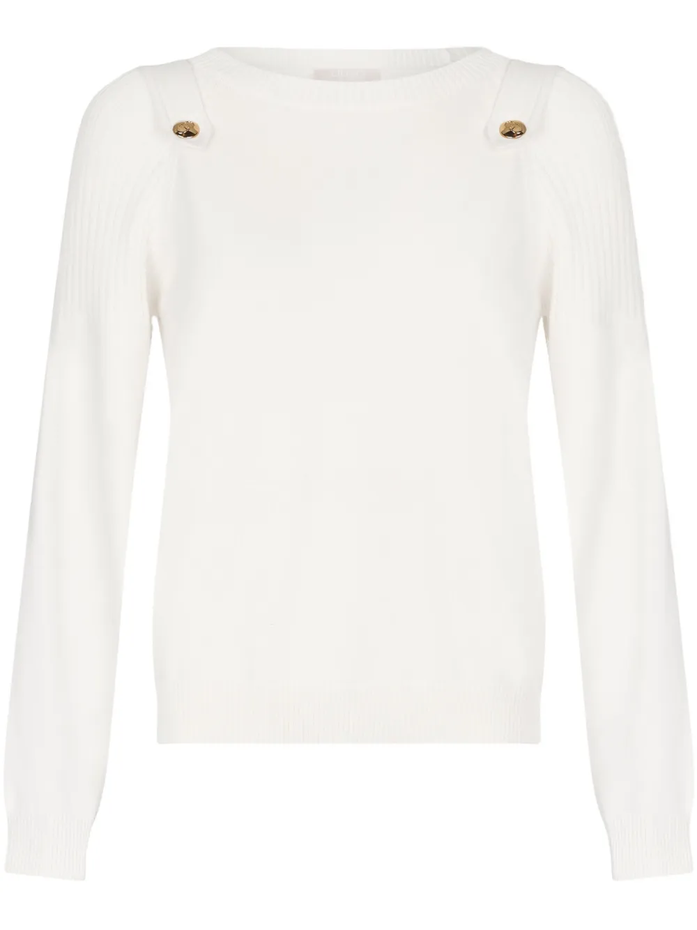 LIU JO button-up jumper | White | Image 1