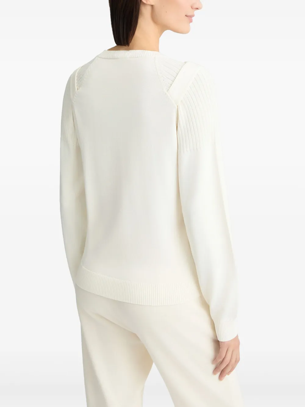 LIU JO Button-up trui Wit