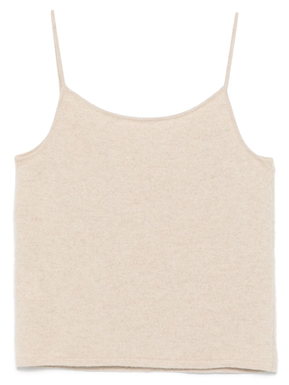 Valentino Garavani Pre-Owned 2000s fijngebreide tanktop - Beige