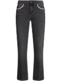 LIU JO rhinestone bootcut jeans - Black